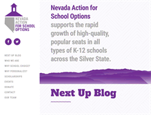 Tablet Screenshot of nevadaaction.org